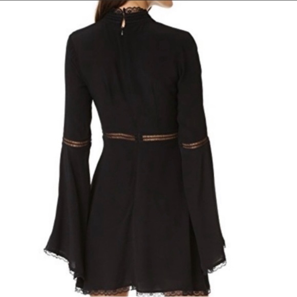For Love and Lemons Black Willow Dress XS - Picture 2 of 5